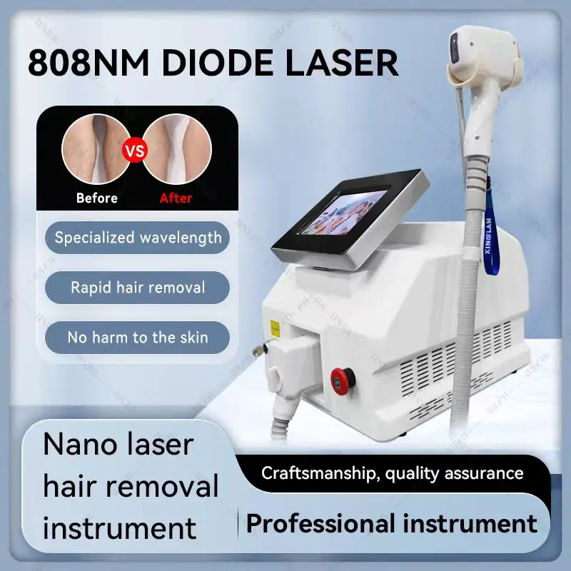 

2023 Newst CE high quality diode laser 755 808 1064nm 3 wavelength diode laser hair removal machine