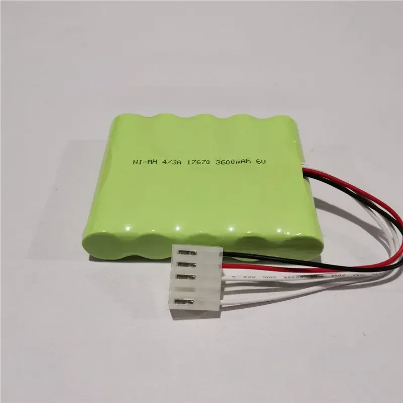Ni-mh 4/3A 3600mAh 6v BBX PBX DBX стробоскоп перезаряжаемая батарея
