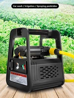 12v outdoor household portable vegetable watering pump rechargeable lithium battery small agricultural water suction sprayer