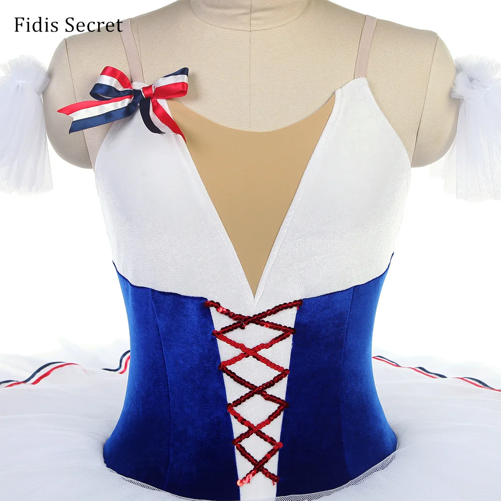 Женская белая профессиональная балетная пачка для девочек балерина пламя Парижа