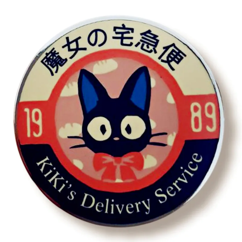 

Anime Kiki Delivery Service Enamel Pin Brooch Metal Badges Lapel Pins Brooches for Backpacks Luxury Designer Jewelry Accessories