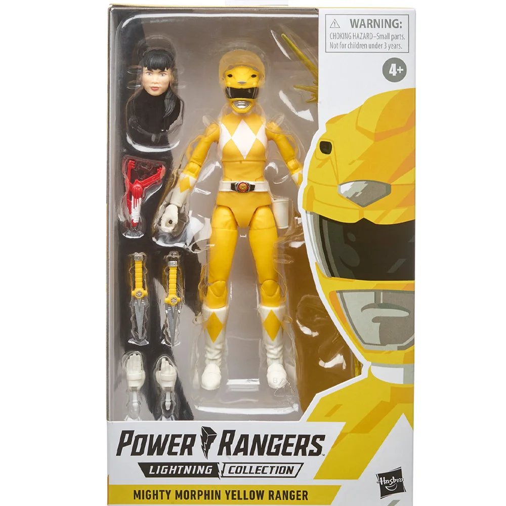 Original Hasbro Power Rangers Lightning Collection Mighty Morphin Yellow Ranger 6