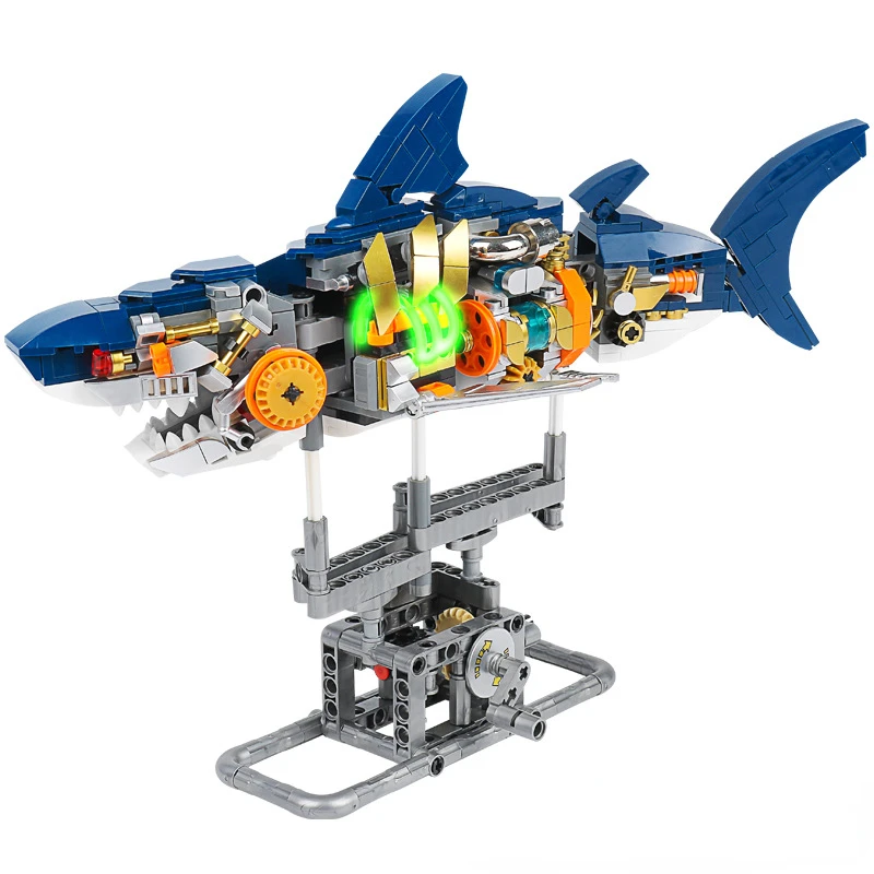 Механические строительные блоки Shark инновационный дизайн воодушевляет время