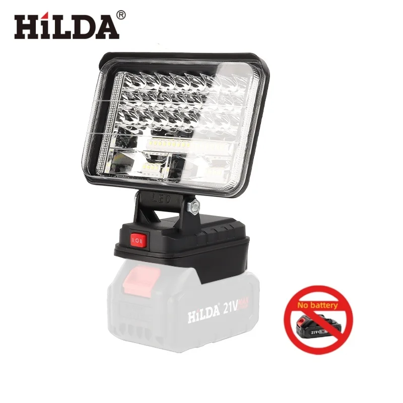 

HLIDA Беспроводной Фонарь 5 дюймов для инструментов с аккумулятором Makita 21В