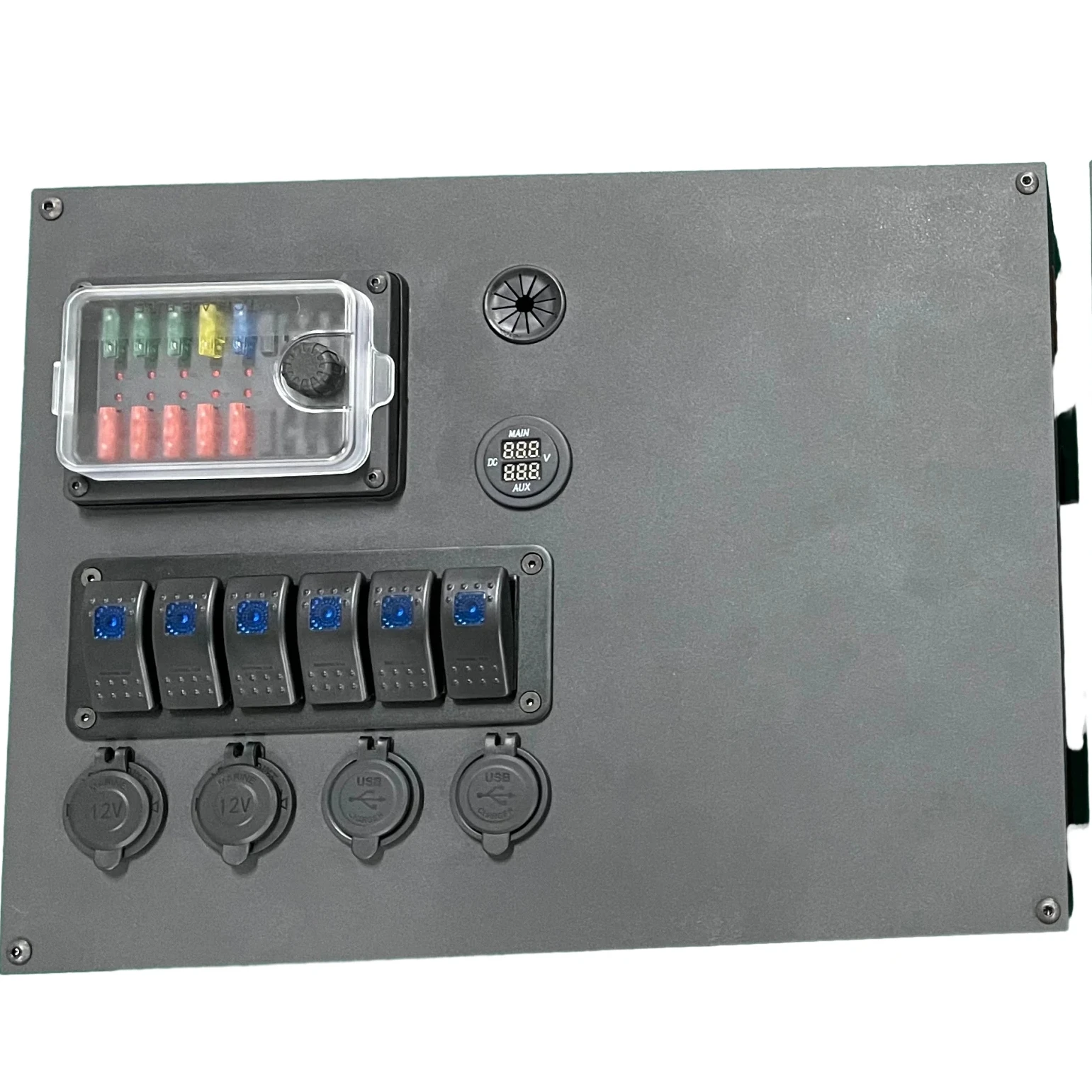 Коробка управления Licitti, панель включения-выключения, панель светодиодной панели, монтажная цепь, релейная система, сенсорный переключатель, детали для квадроциклов UTV и усилитель Angelmsh (art.: 3920cfe01ede2) - 3920cfe01ede2