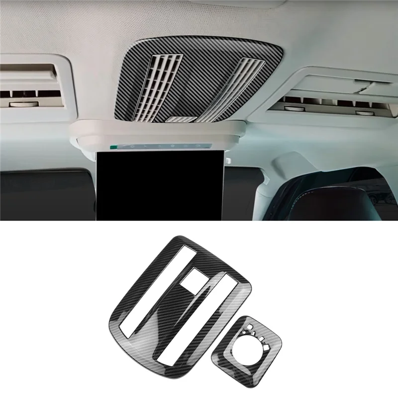 Для TOYOTA VELOZ AVANZA 2022 2023 углеродное волокно интерьер автомобиля лампа для чтения