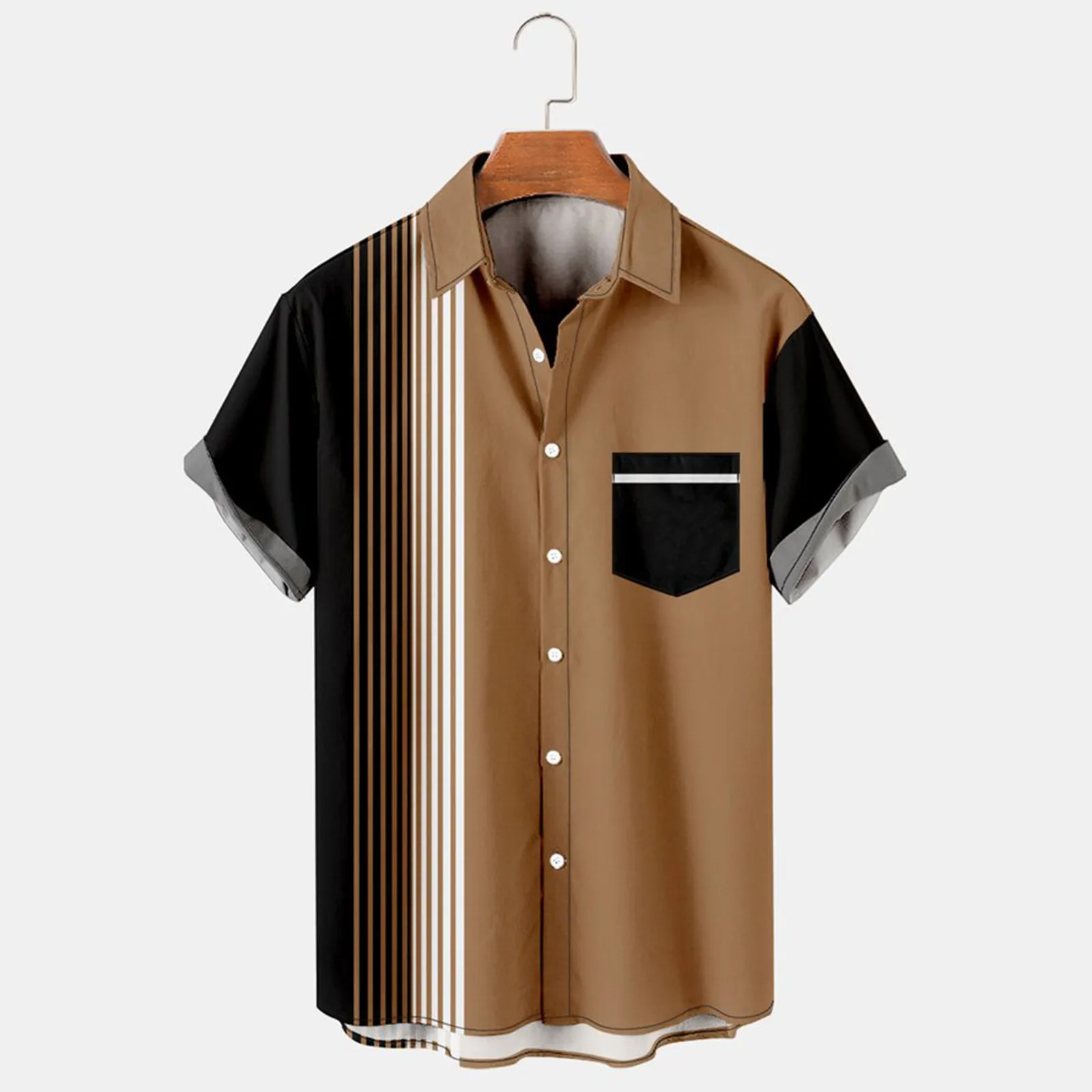 

Mens Floral Hawaiian Shirts Short Sleeve Button Down Beach Shirts Long Sleeve Workout Set