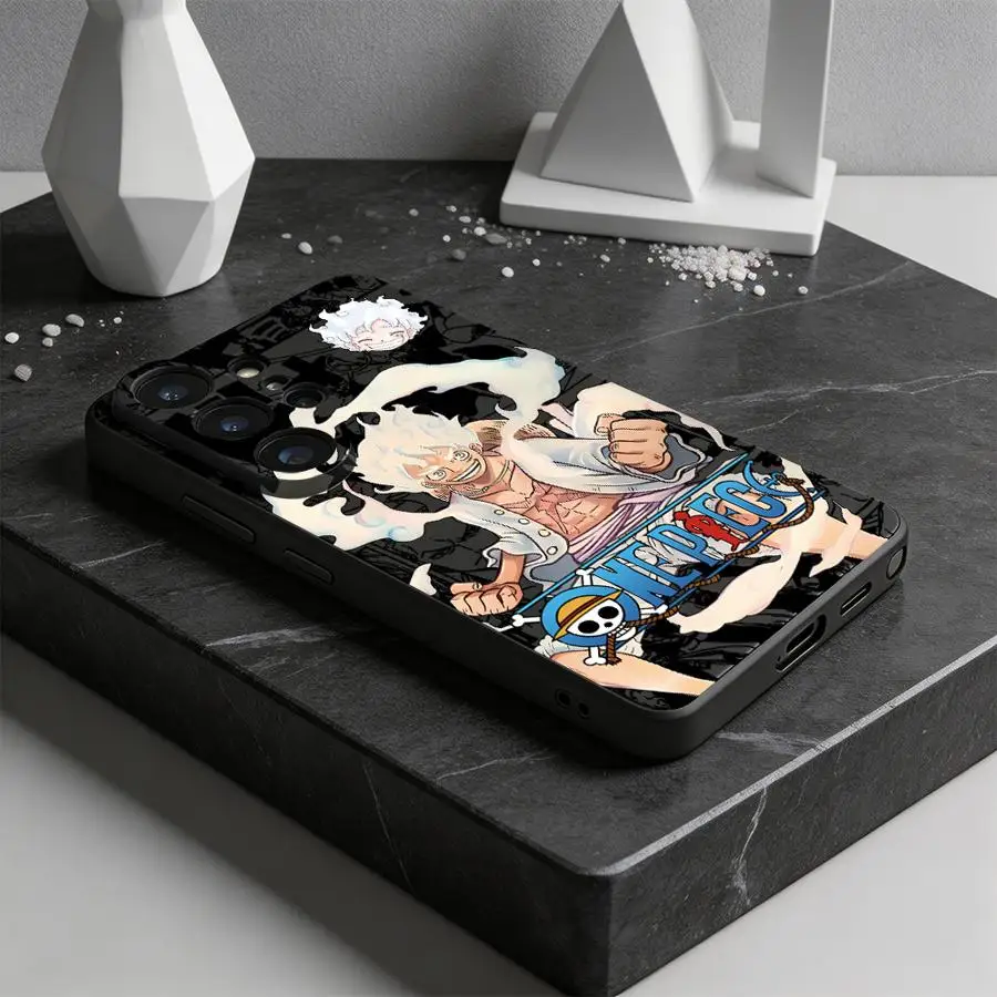 Чехол O-One Piece Luffy 5 Gear для Samsung Galaxy S26 Ultra Note 20 8 9 10 S26+ S20 S25+ S21 FE S10 S9 S23 S24 S25 Plus S24+ (art.: 3920dbd641e73) - 3920dbd641e73