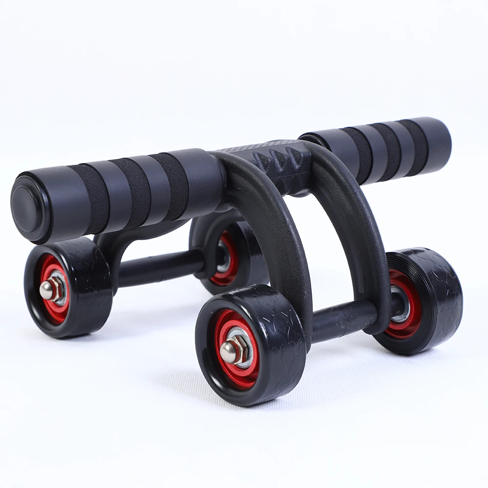 

Четырехколесный ролик с подшипником для живота для мужчин и женщин для уменьшения живота упражнения для упражнений для мышц живота оборудо...