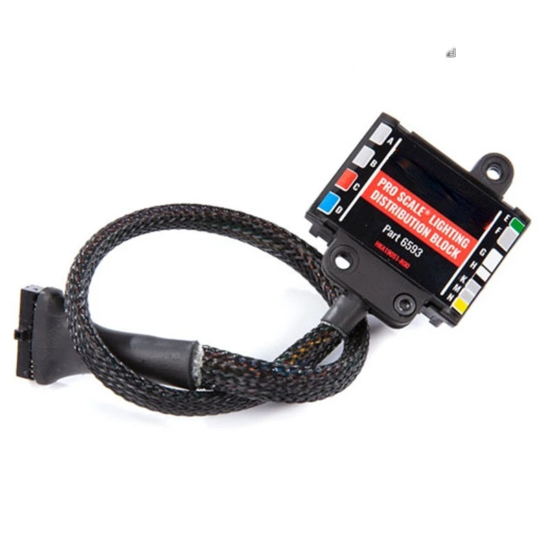 

RX-4 Original Accessories Pro Scale Lamp Control System Wiring Block 6593 for 1:8 1:10 TRX6 TRX4 RC Remote Control Vehicles