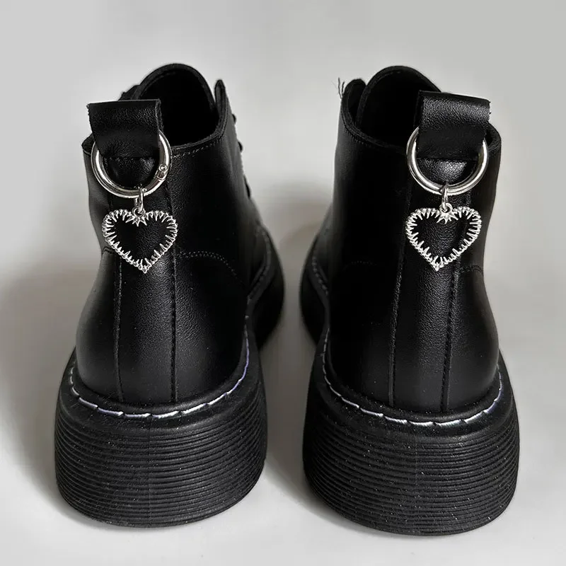 2 шт. полые большие звезды сердца подвеска Мартин ботинки обувь пряжки украшение