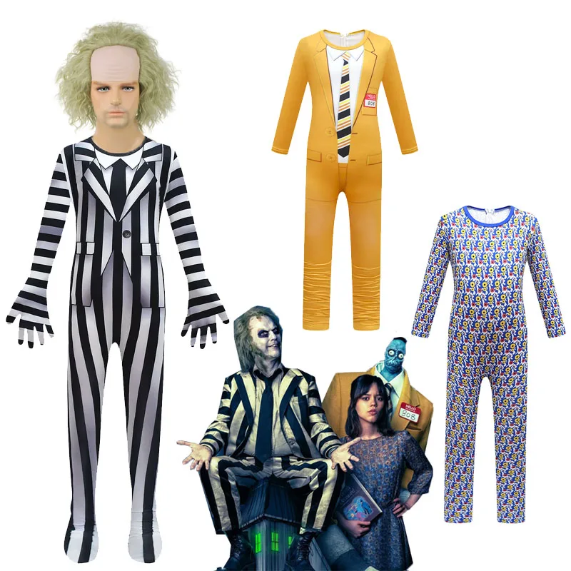 Костюмы для косплея на Хэллоуин B-Beetlejuice девочек платье Астрод Децта костюм жука