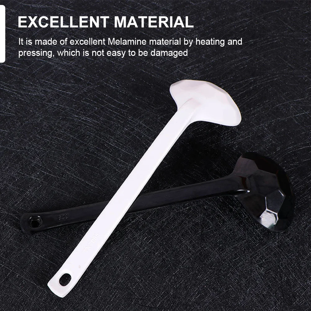 5 шт. ложки для супа горячий горшок приправа ресторанная посуда смешивание черной