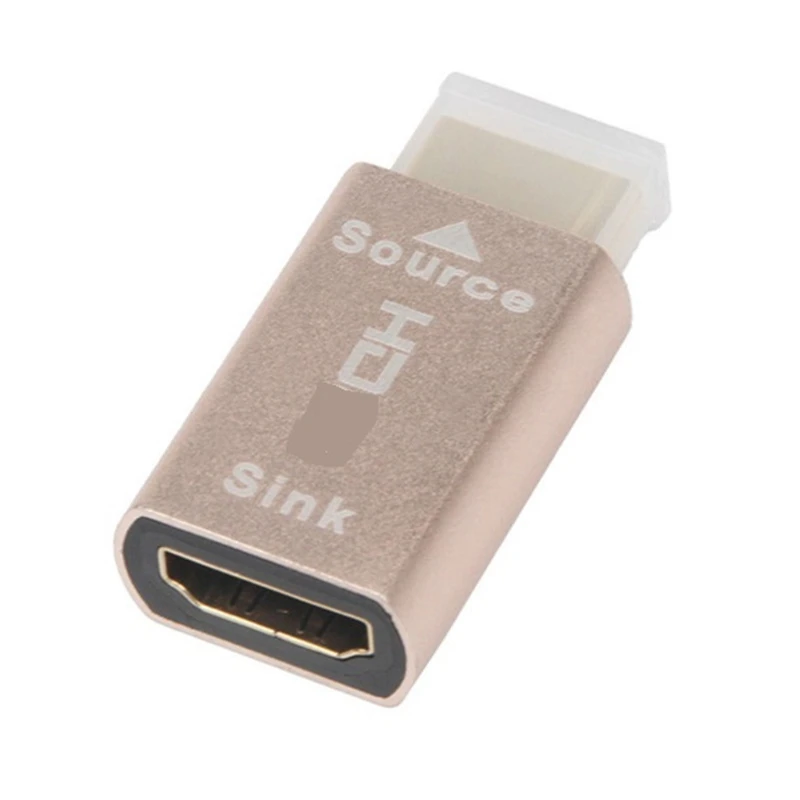 

Металлический эмулятор монитора, подключаемый Виртуальный адаптер дисплея