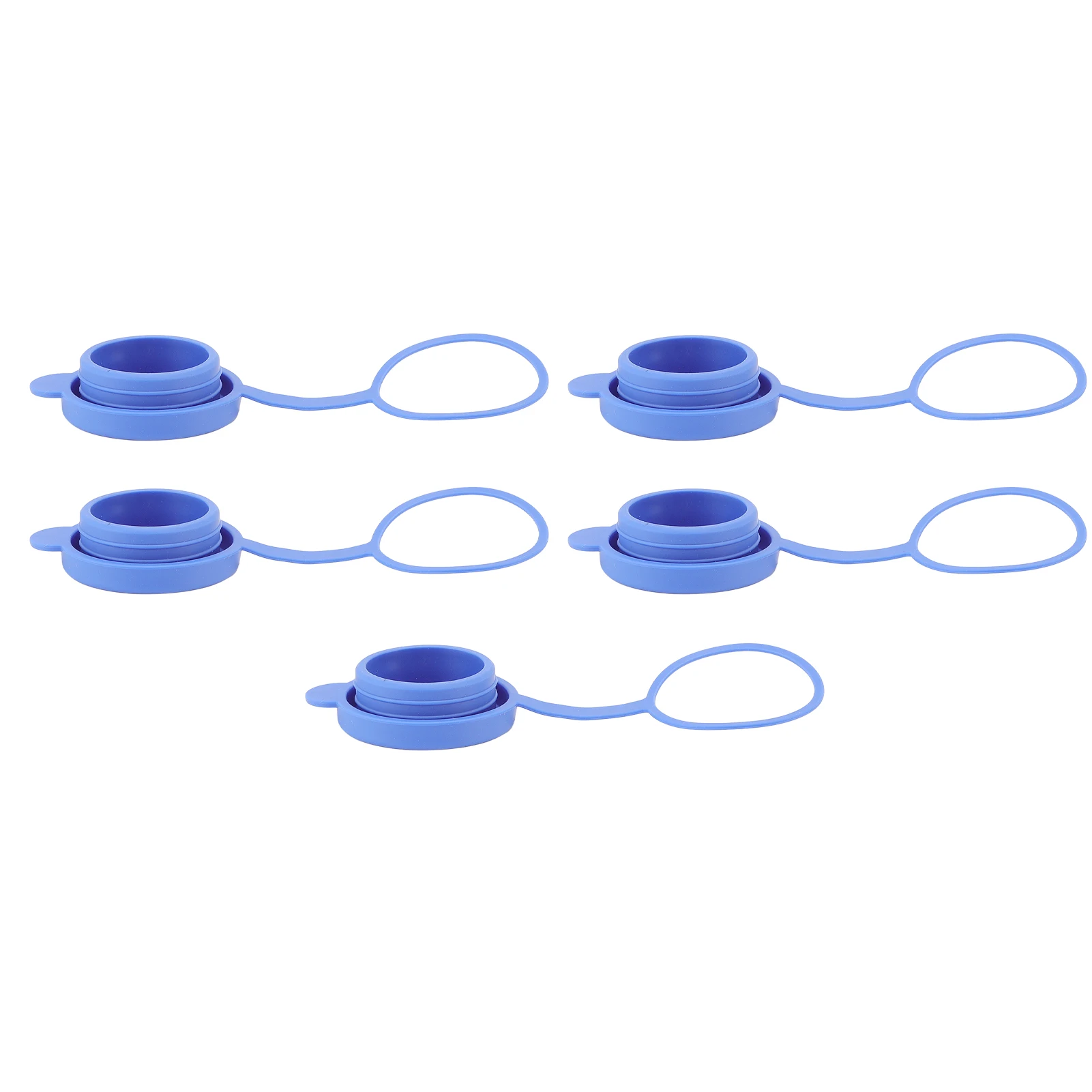 5 шт. Кувшин для воды вилка TPR многоразовые сменные крышки бутылок с водой 55 мм