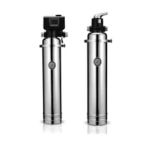 eiree 2022 new backwash pvdf hand washable filter sus 304 stainless steel housing home smart water filters uf water purifier