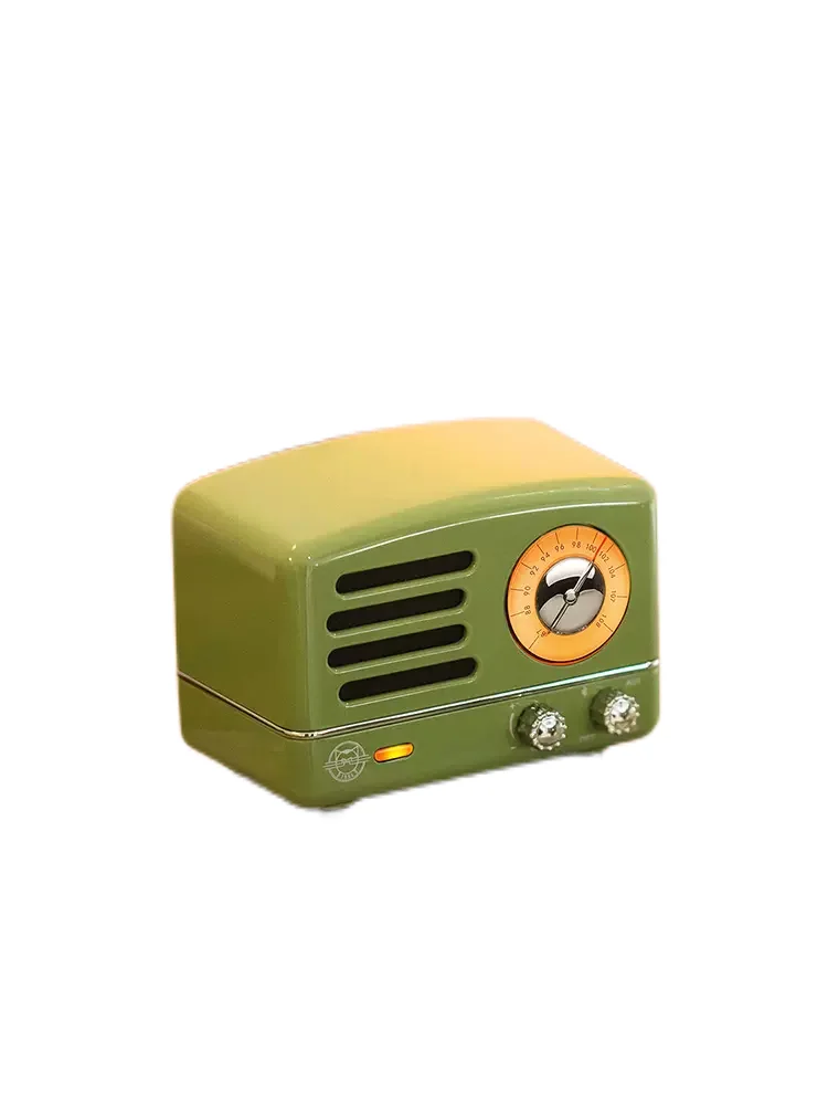 Muzen OTR Мини Портативный Bluetooth беспроводной динамик радио Милый старый модный стиль классический ретро для дня рождения уличный