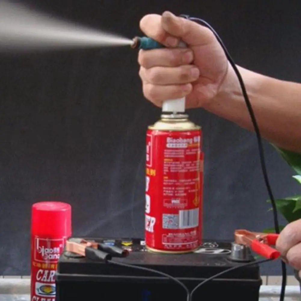 

Car Universal Fuel Injector Flush Cleaner Jet Nozzle Cleaning Tool Windshield Water Sprayer Auto Wiper Jet Nozzle