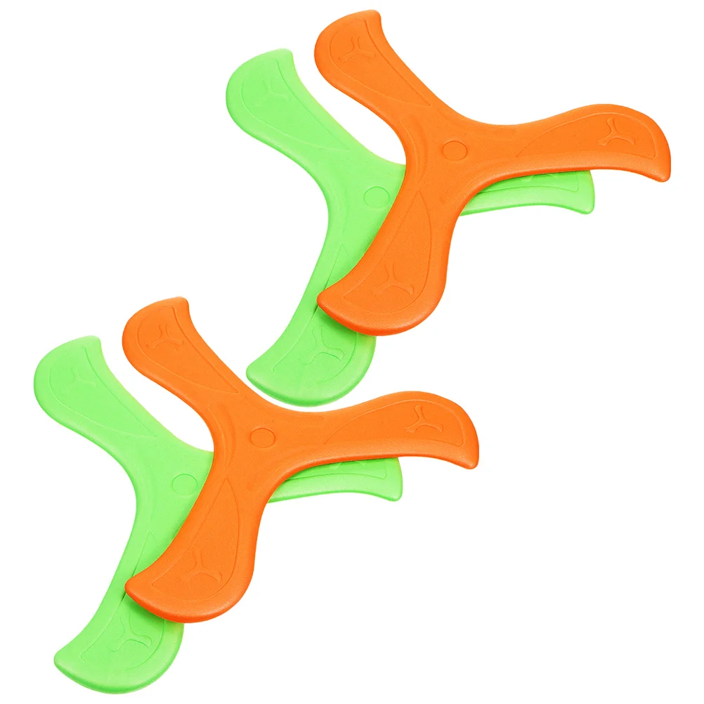 

4 шт. Boomerang, летающая игрушка для отдыха на открытом воздухе, профессиональные Бумеранги из ЭВА, игрушки для родителей и детей
