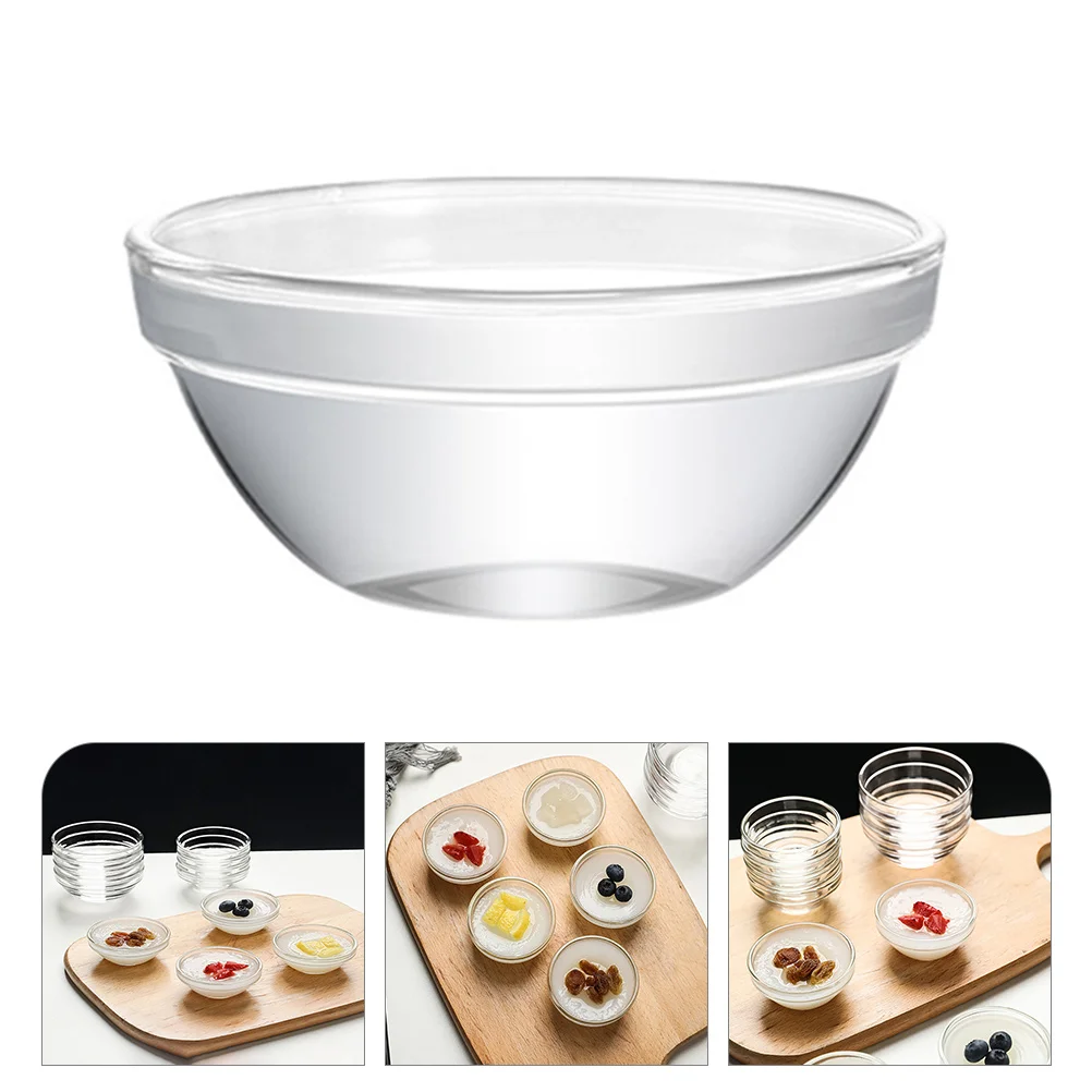 

Bowlsserving Bowl Mini Pudding Dessertcups Salad Dish Dishes Clear Prep Ramekins Cream Snack Plates Plate Mixing Appetizer