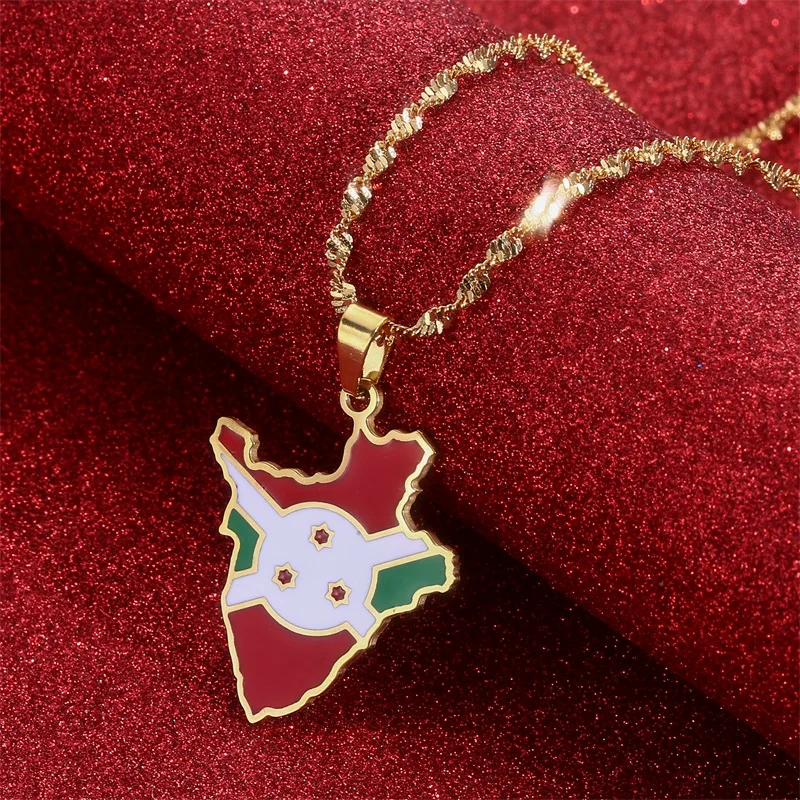 Подвеска из нержавеющей стали в виде карты мира