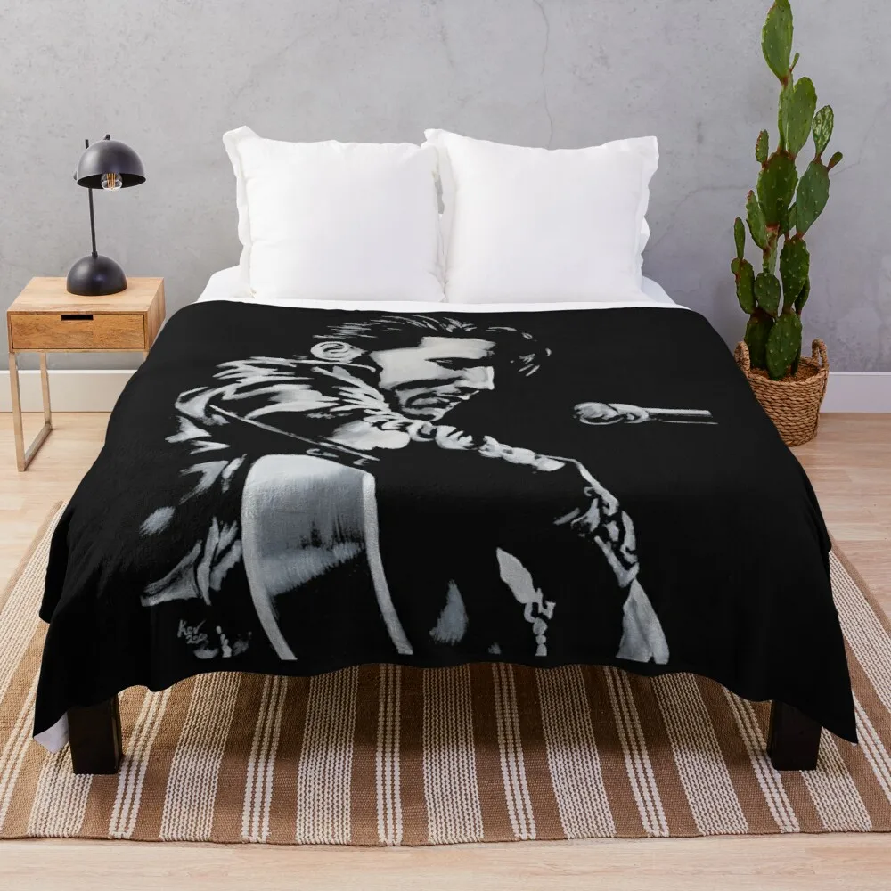 

Elvis Presley - The King Is Back T-Shirt Throw Blanket Kid'S Blanket