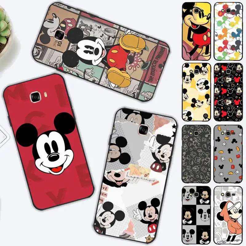 

Disney Mickey Mouse Phone Case for Samsung J 2 3 4 5 6 7 8 prime plus 2018 2017 2016 core