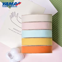yama cotton like ribbon 9mm 16mm 25mm 38mm 100yardsroll solid color ribbon for craft wedding diy decoration