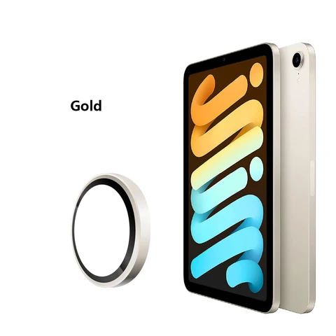 Металлическая защитная пленка для камеры AR + AF для iPad Pro 12,9 11 10, кольцо для задней камеры для iPad Air 5 4 Mini 6, стеклянная пленка для объектива