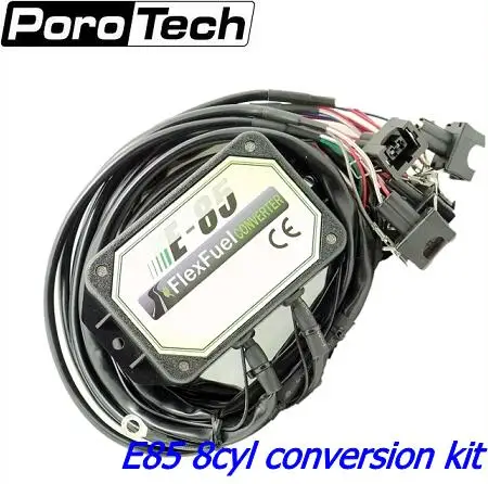 e85 conversion kit 8cyl -- Cold Start Asst. with Alloy Case, bioethanol , ethanol e85 flex fuel kit