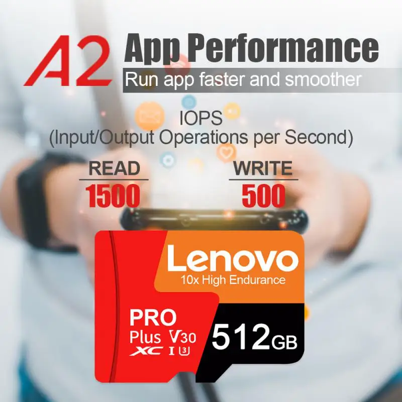 Lenovo карта памяти класс 10 512 ГБ 256