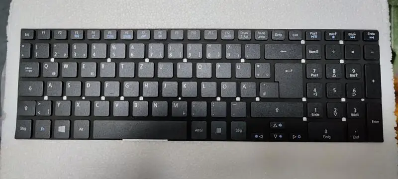 Немецкая клавиатура для Acer Aspire 5830, 5830G, 5830T, 5830TG, 5755, яркостью 5755G