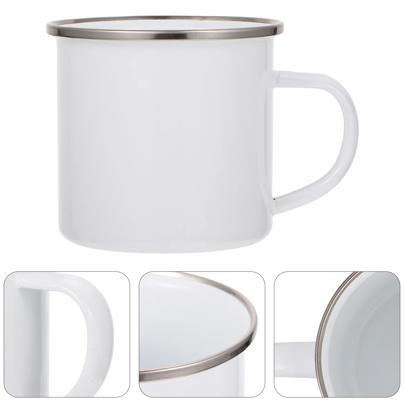 

1pc Blank Sublimation Cup DIY Photo Stainless Steel Drinking Mug for Home Office