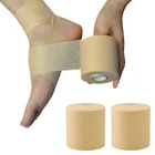 Самоклеящаяся эластичная бандажная маска для колена, Спортивная пленка из пеноматериала для занятий спортом