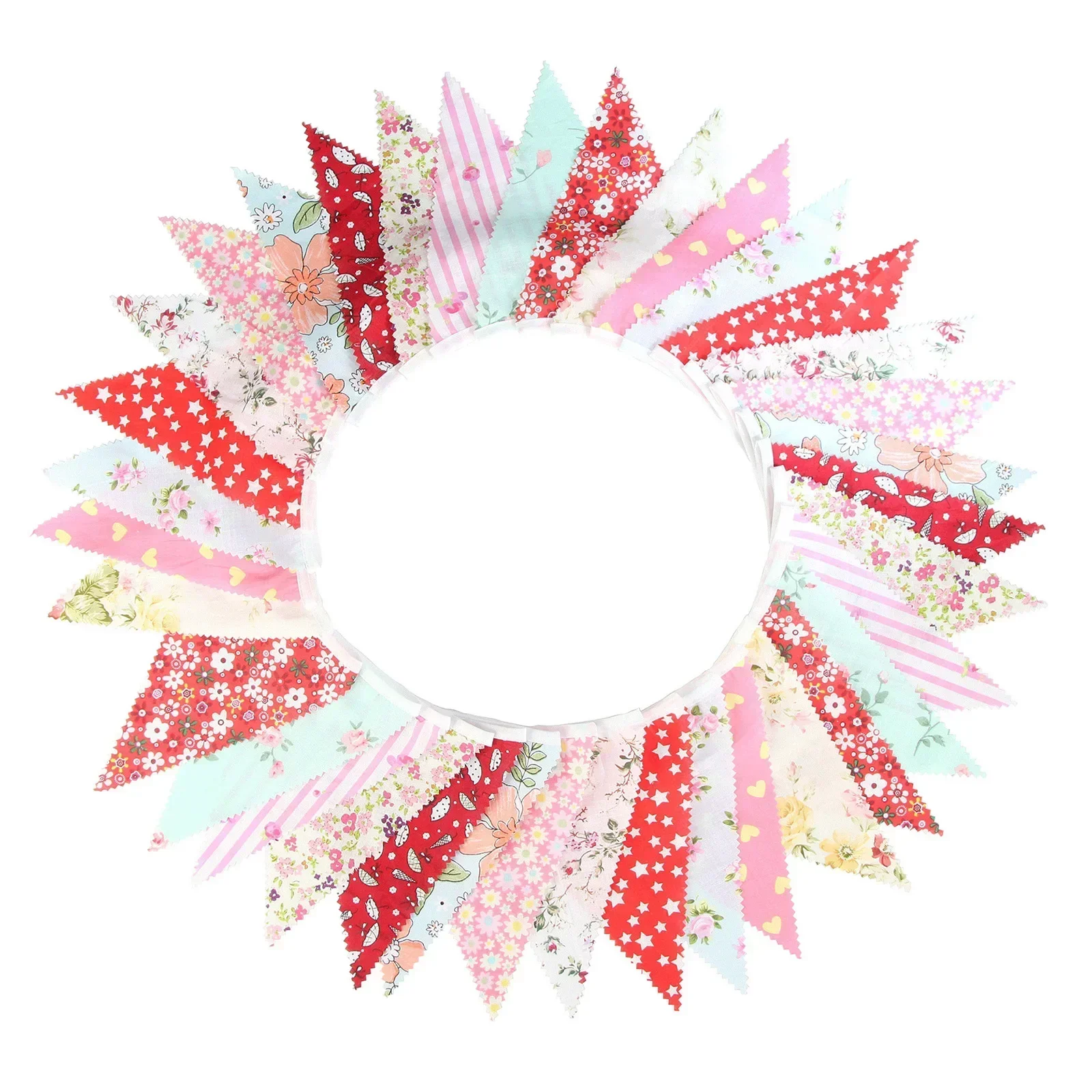 Винтажные флаги вымпел цветочный цветок ткань овсянка баннер треугольник