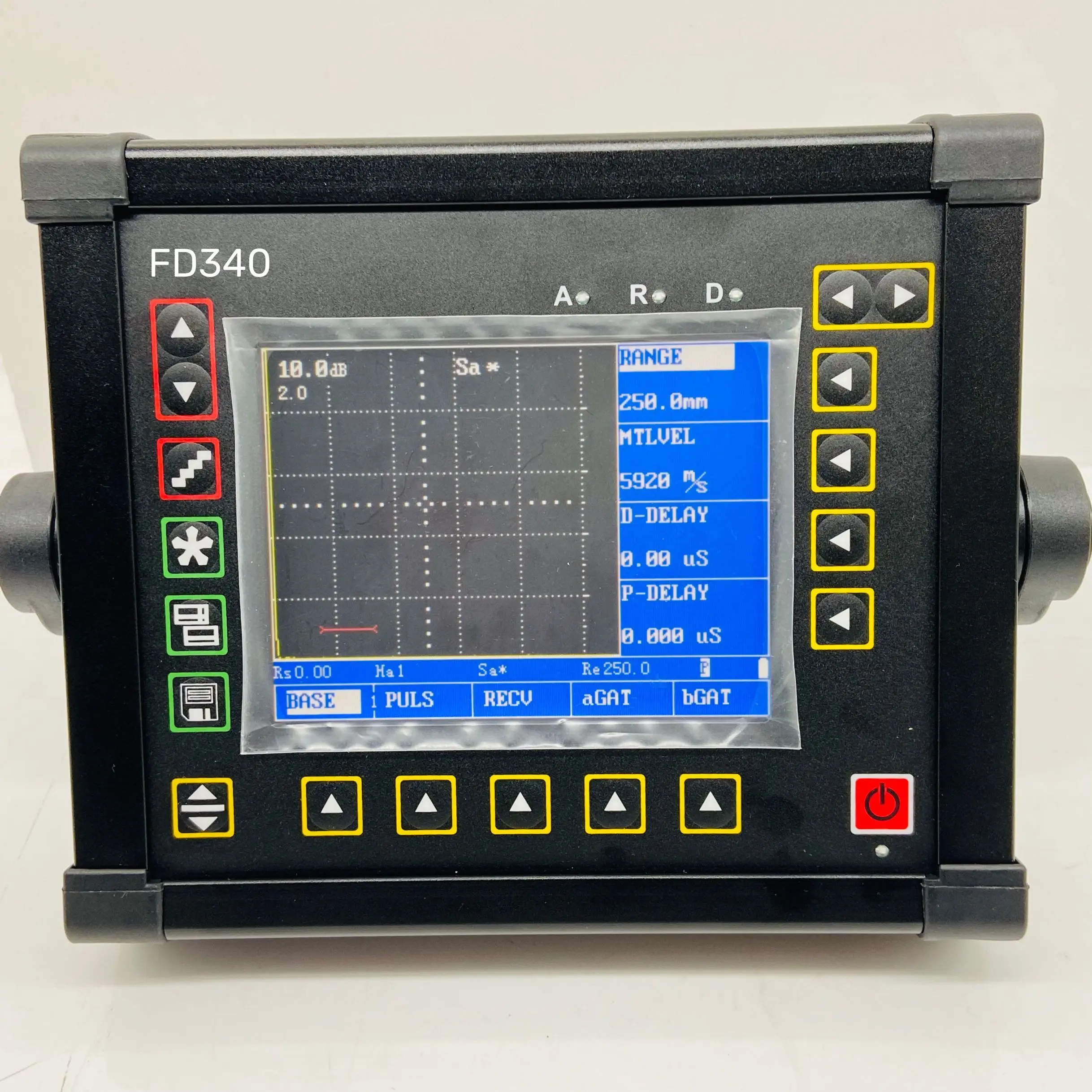 HUATEC FD340 NDT Портативный цифровой ультразвуковой дефектоскоп ЦАП TAG