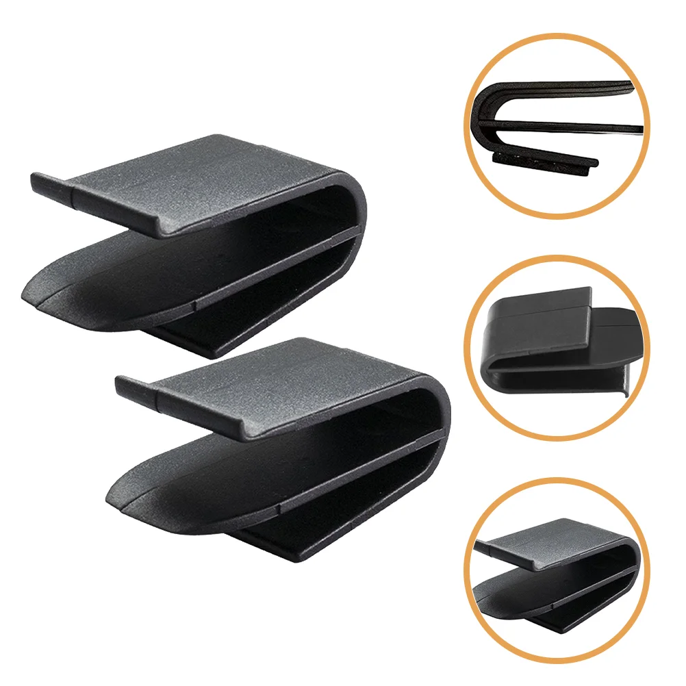 

2 Pcs Vent Clip Socket Holder Car Air Conditioner Clips Diffuser Dedicated Abs Outlet