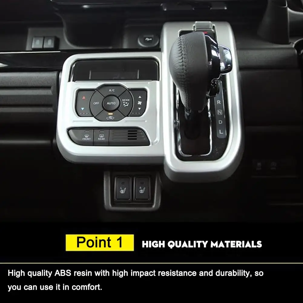 Центральное украшение панели управления для Suzuki Spacia искусственная панель из