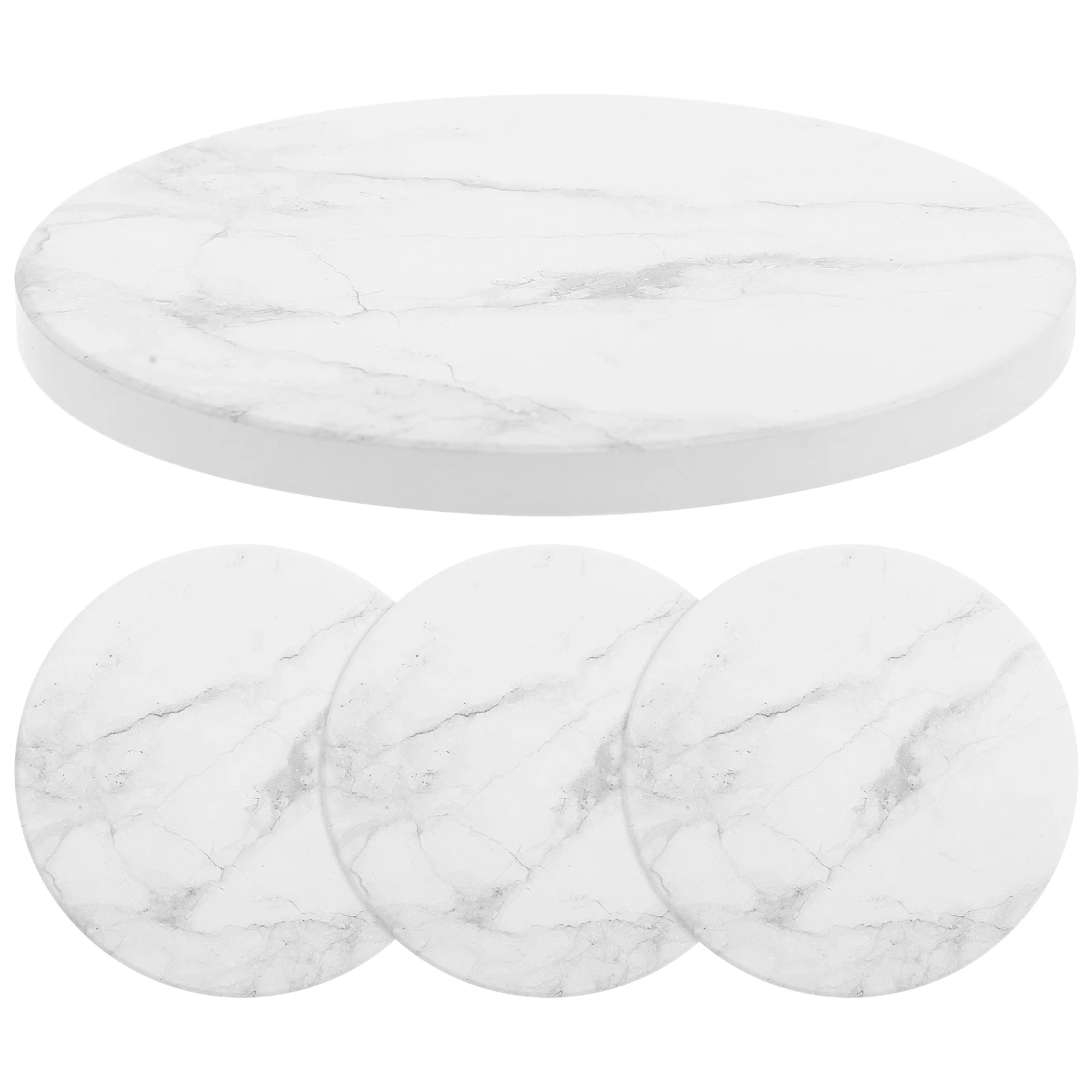 

Cup Coasters Coaster Pad Mat Ceramic Hot Table Tabletop Pot Tea Decorative Pads Party Dishes Mug Antidrinks Marble Dish Holder