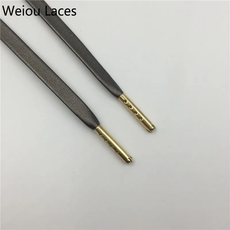 Hot Deals Cool 7MM Luxury String Goat/Sheepskin PU Leather Lacet Business White Collar Useful Cordon High-end 30 Pairs Wholesale