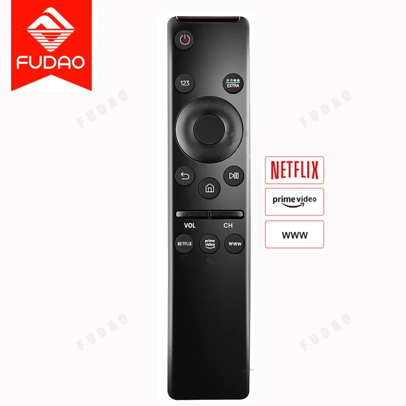 

Factory Outlet RM-L1593 TV REMOTE CONTROL USE FOR SAMSUNG LCD LED SMART 4K TV With Netflix, Prime Video, WWW, Button