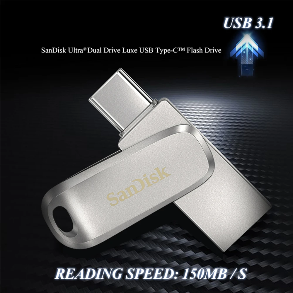 Флеш-накопитель SDDDC4 USB 3 2 объемом 1 ТБ флеш-накопитель Type-C 128 ГБ U-диск 256 32 64 OTG для