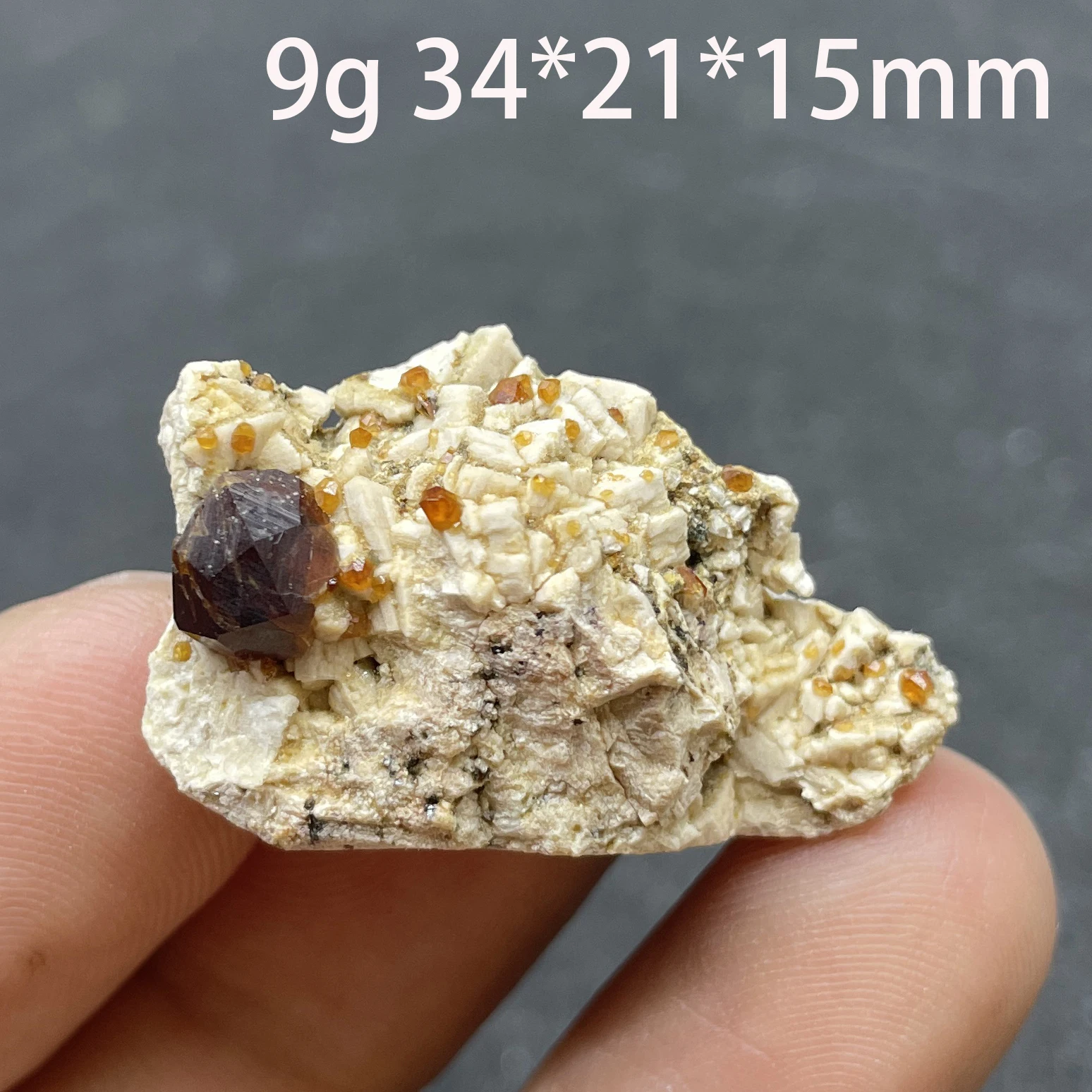 

100% Natural Raw Rock Fenda Garnet Quartz Stone Mineral Specimen Clear Quartz Cluster Healing Home Decor Gift