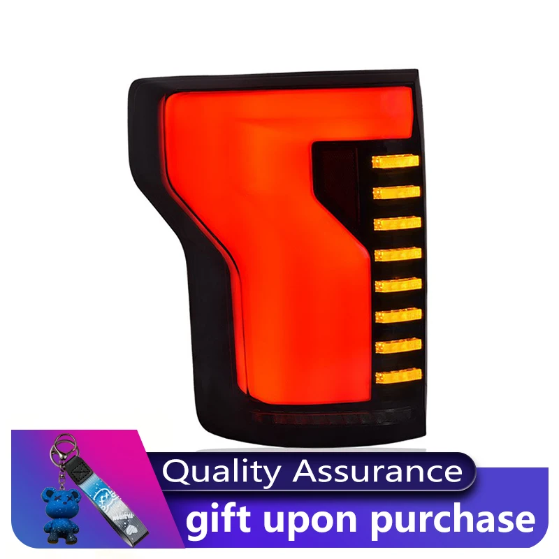 Пара задних фонарей для Ford Raptor F150 F-150 2015-2021 светодиодный DRL задний фонарь