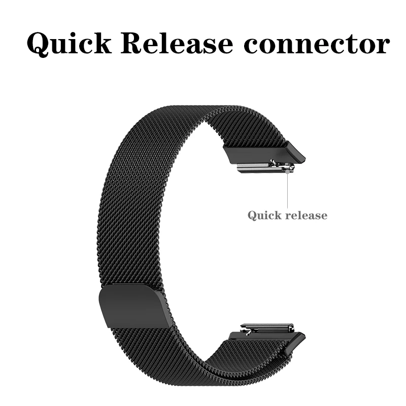 Steel Milan Magnetic Strap For Huawei Band 7 7NFC Smart Wristband Replacement Bracelet For Huawei Band7 Metal Wrist Strap