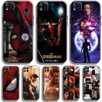 avengers iron man spiderman for xiaomi redmi 9c 6 53 inch phone case soft back carcasa coque funda