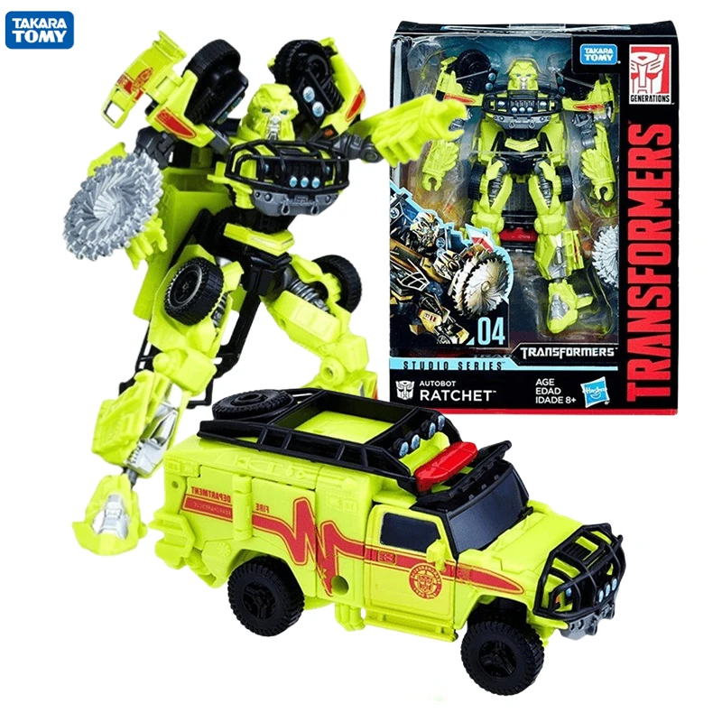 

В наличии TAKARA TOMY Transformer Studio Series 04 SS04 Autobot, храповый механизм Deluxe Movie1, экшн-фигурки, игрушки