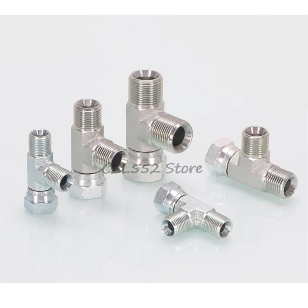 

1 шт., наружная резьба 1/4 дюйма, 3/8 дюйма, 1/2 дюйма, 3/4 дюйма, G, CB Кепка с пряжкой Joint, тройник с гидравлическим соединением