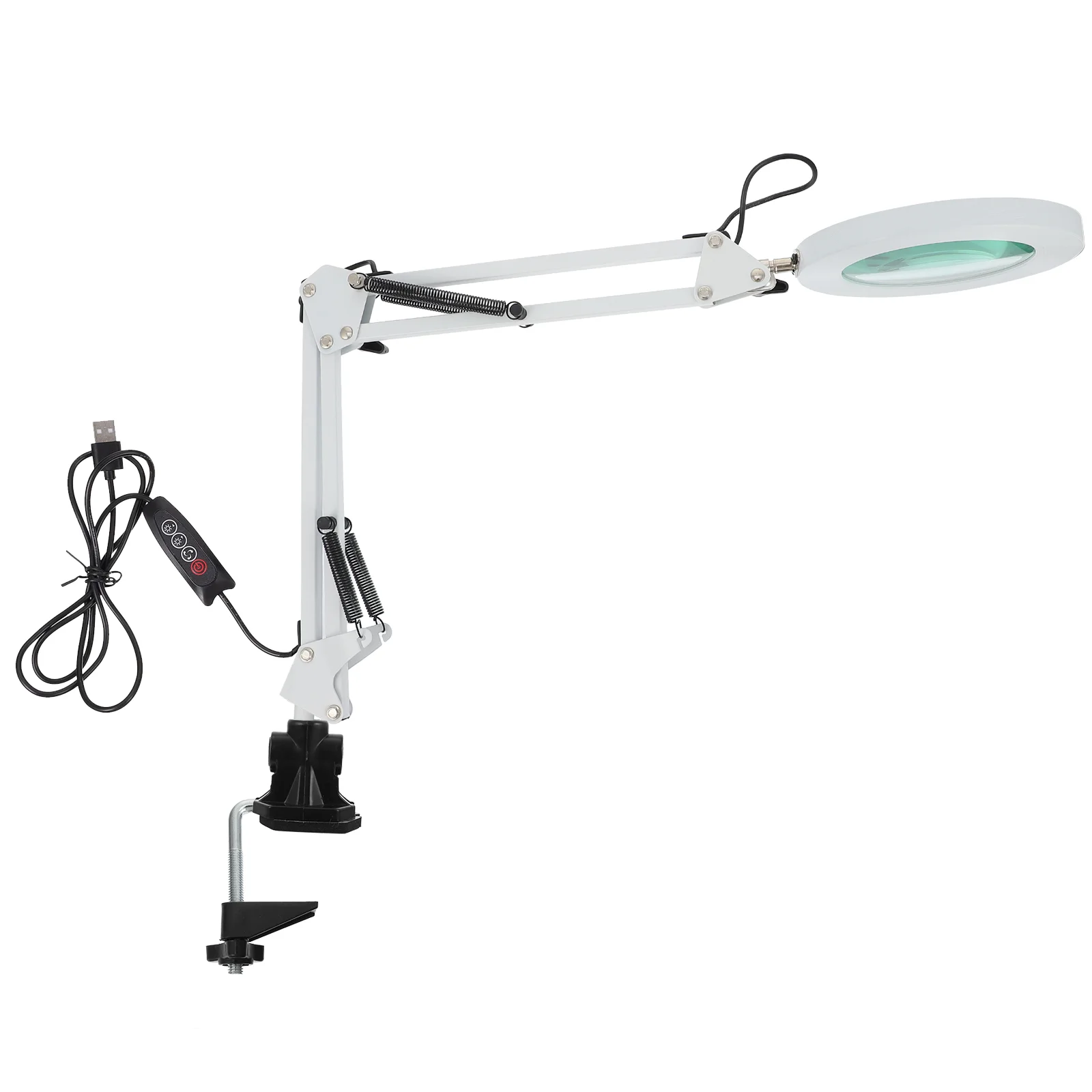 

1 Set Magnifying Lamps Good Nice Safe Light Sturdy LED Lamp Folding Lamp for Work