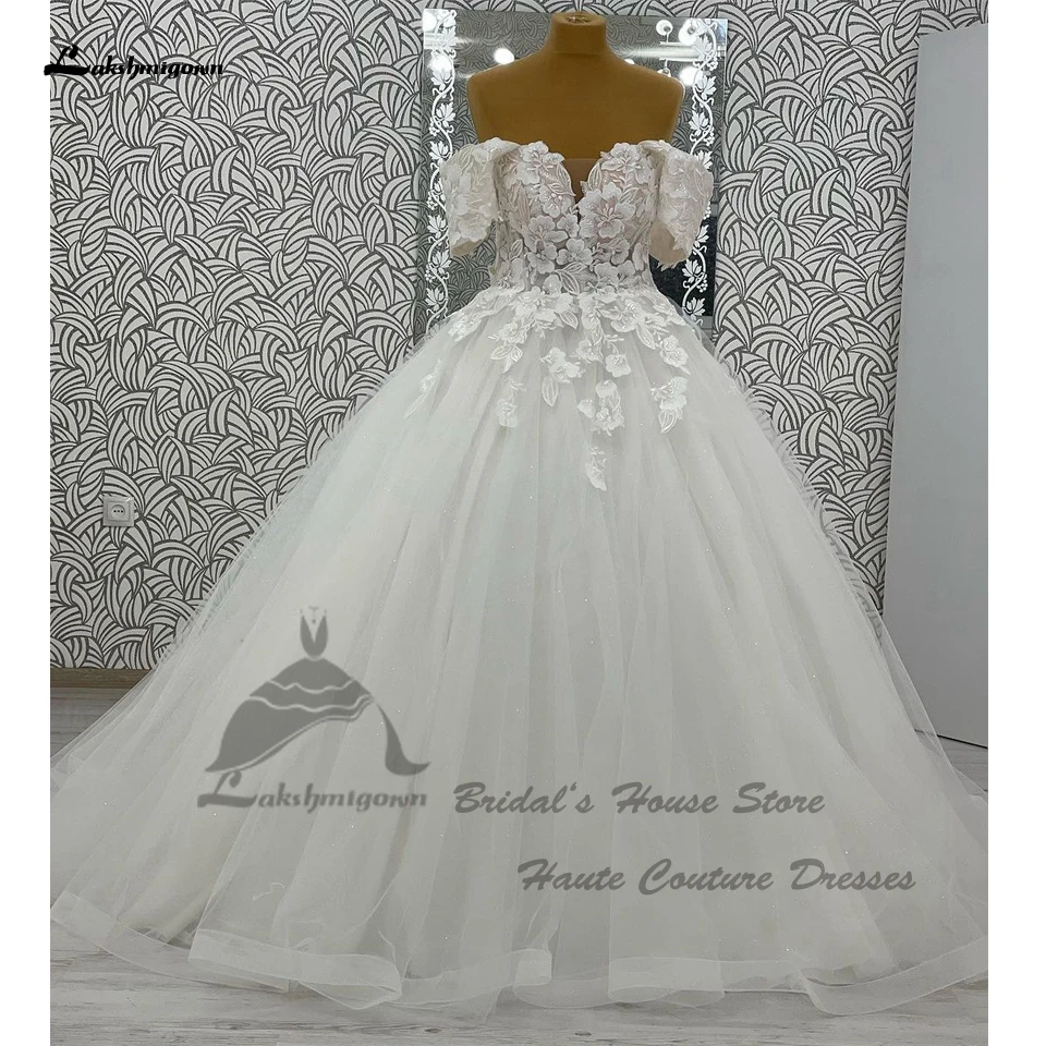 Lakshmigown женское пляжное свадебное платье принцессы с открытыми плечами 2024 Vestidos